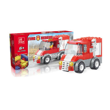 Bombeiros Série Designer Fire Engine Rescue Block Toys